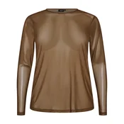 Zizzi Bluza EBRIT rjava