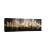Canvas Slika na platnu Abstraktna Metropola, Bez rama, 150x50cm