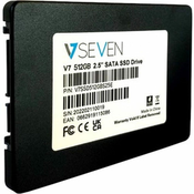 V7 V7SSD512GBS25E trdi disk, 512 GB
