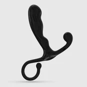 Crushious P-Baba Black - Ergonomic Prostate Wellness Device, 15 cm EX24189