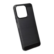 +Class silikonska maskica za Xiaomi Redmi Note 15 5G KARBON MAT crna