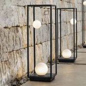 Karman Abachina LED talna svetilka IP65 103cm črna - Dizajn - črna, bela - Kovina