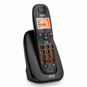 SPC Kairo, Analogni telefon, Bežicne slušalice, 30 unosi, Identifikacija poziva, Crno