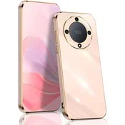GS Ovitek za Honor Magic 5 Lite, Glamour CamShield, roza zlata