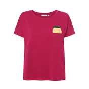 TATUUM Majica Monki 1 rumena/zelena/malina/bela
