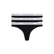 Tommy Hilfiger Underwear Tangice Essential svetlo siva / rdeča / črna / bela