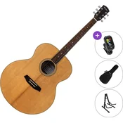 Pasadena PJ-300 SET Natural Satin Akustična kitara Jumbo