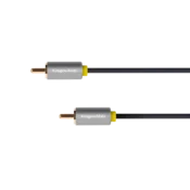 Kabel Kruger&Matz Basic 1RCA-1RCA, 1.8m