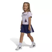Adidas Komplet za devojcice Lg Dy Fro T Set JZ3578, Lavanda