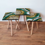 HANAH HOME Set 3 stocica 3Shp111 Multicolor