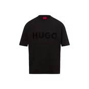HUGO Majica Dinkee rdeča/črna