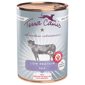 Varčno pakiranje Terra Canis Alimentum Veterinarium Low Protein 12 x 400 g - Teletina