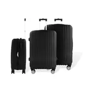 Hoffmanns 3-dijelni ABS set kofera Travelline crna