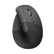 Logitech Lift bežicni vertikalni ergonomski miš, USB, sivi (910-006473)