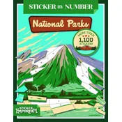 STICKER BY NUMBER NATIONAL PARKS