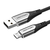 Kabel USB 2.0 na Micro USB Vention COAHF 3A 1m (siv)