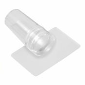NANI silikonski pecat za štampanje + strugalica – prozirna