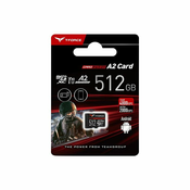 TeamGroup Gaming A2 MicroSDXC spominska kartica, 512 GB
