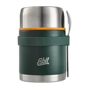 slomart Esbit Classic 0,75L termovka za hrano s priborom, gozdno zelena
