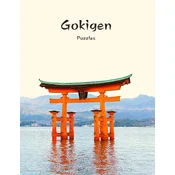Gokigen Puzzles: 300 Japanese Logic Puzzles With Solutions - Book to Challenge Your Brain - for Gokigen Lovers (8,5 x 11 in - 150 Pages