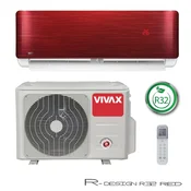 VIVAX COOL klima uređaj ACP-12CH35AERI R32 - inverter 3.81kW In Red