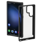 HAMA Ovitek Metallic Frame za Samsung Galaxy S23 Ultra (5G), prozoren/črn