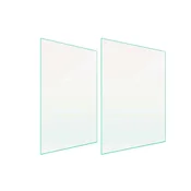 shumee Steklena deska za rezanje 30+40x52 prozorna 7v1