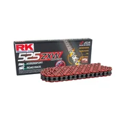 Pogonska veriga RK (motokros) 520MXZ5-120 sponka (CL) rdeča barva priložena (prostornina: DO 500 CCM) (37,8 KN)