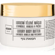 KESEM Luxury Body Butter Lavender, Vanilla & Patchouli maslo za telo levandule, vanilka a pačuli 350 ml