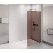 ARCHITEX CHROM Tuš kabina 1362 mm, steklo Marron - Polysan - ARCHITEX - 24 - Enostranski fiksni zaslon - 2100 - 1362 - 8 - 14