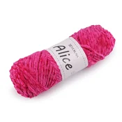Pletena preja Alice 100 g - roza