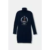 Guess Pletena obleka J5BK21 Z3GS0 Mornarsko modra Regular Fit
