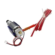 Start3Dprint HotEnd V6 Bowden 1.75mm 0.3mm Vse-kovinski 12V 40W Medeninasta Šoba