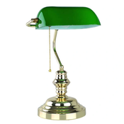RABALUX Stona lampa Antique zelena 1xE27 60w