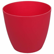 Plastkon Ella Mat okrasni lonček magenta premera 15 cm
