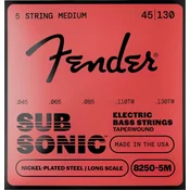 Fender 8250-5 Strune za 5 strunsko bas kitaro (Kot novo)