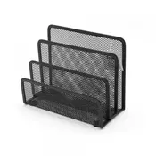 Stalak za pisma žica 17,3x8x14cm lz-204 fornax crni