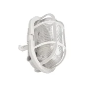 Deko-Light Svetilka Sotano Retro bela 19 x 12 cm IP44 plastika - Pomorski