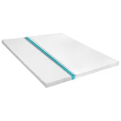 Vidaxl Nadvzmetnica hladna pena 140x200 cm jajčast profil 6 cm