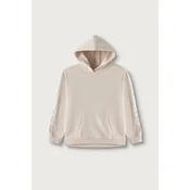 Puma pulover s kapuco otroški z bombažem ESS TAPE Relaxed Hoodie