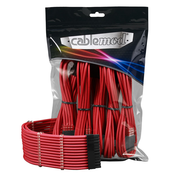 CableMod PRO ModMesh Cable Ext Kit-rdeč (CM-PCAB-BKIT-NKR-3PC-R)