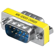 MicroConnect Mini gender DB9 moški - moški