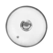 shumee Stekleni pokrov za lonce, ponve, ponve, univerzalni 18 cm