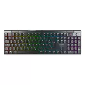 CHERRY XTRFY MX 10.1 Wireless, Schwarz - DE-Layout Mechanisches Low-Profile Gaming-Keyboard, MX LOW PROFILE 2.0 RED Switches