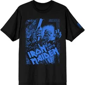 Iron Maiden Majica Est. 1975 No Prayer Grave Blue Unisex Black S