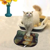 Aberto Design Prostorika za toalet za macke Kdkafa0133, 40 x 50 cm, Šarena