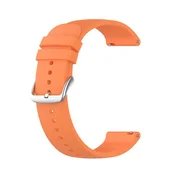 Univerzalen silikonski pas Techsuit W001 20mm za pametne ure - oranžen