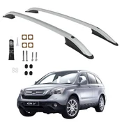 CAN Strešne nosilce za HONDA CRV SUV 2007-2011 aluminijasto srebrne