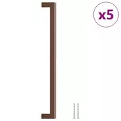 vidaXL vidaXL Ročaji za omarico 5 kosov bron 320 mm nerjaveče jeklo, (21830034)