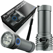 everActive Ročna svetilka 3x Osram P9 10W LED everActive FL-3300R Luminator 3300 lumnov IPX4